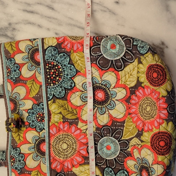 Vera Bradley Flower Shower Shoulder/Tote - Picture 3 of 5
